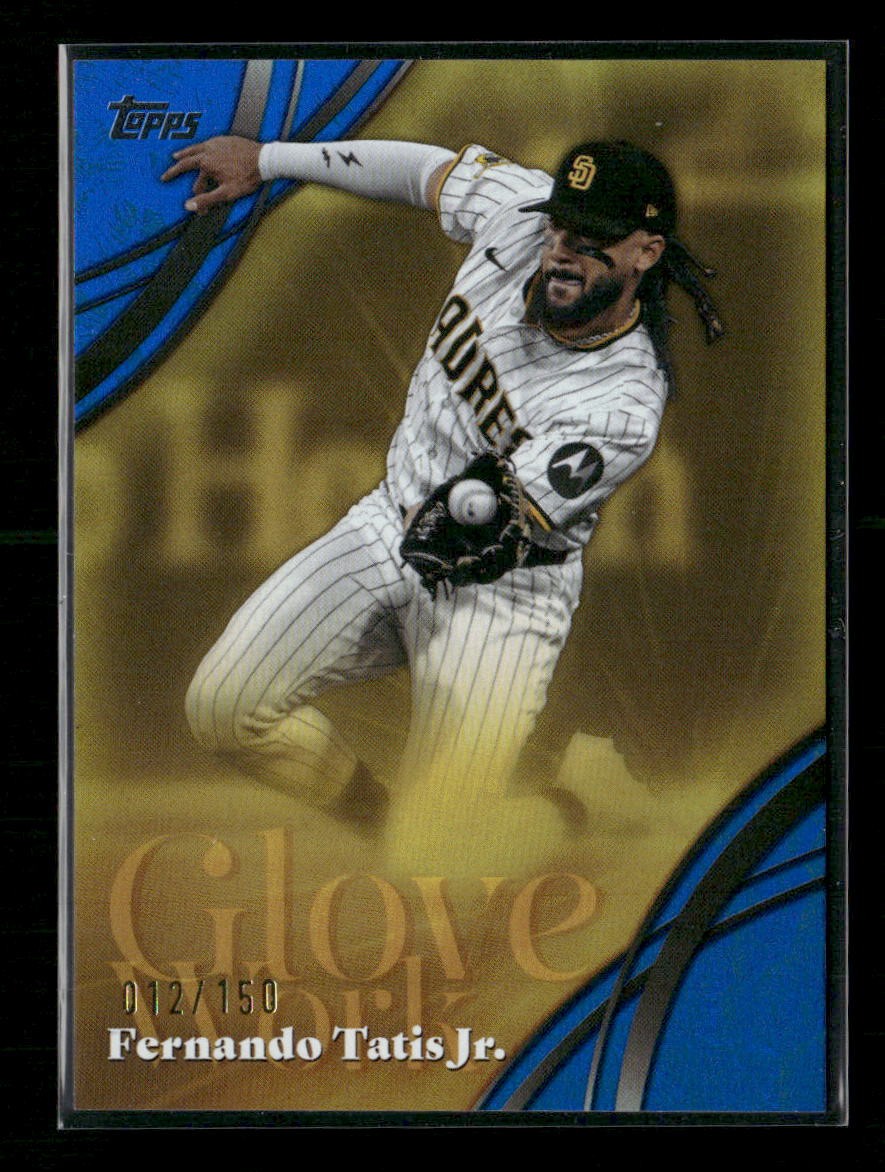 2026 Topps Series 2 Fernando Tatis Jr. Glove Work Blue #/150 #GW-25
