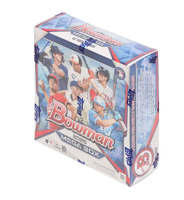 2026 Topps Bowman Baseball Mega Box
