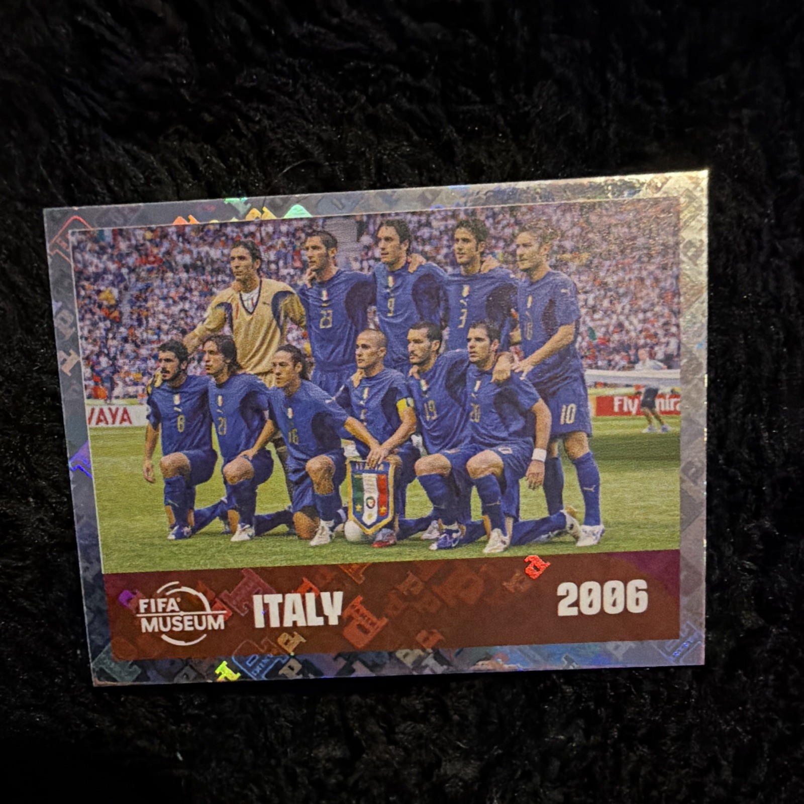 Panini FIFA World Cup Soccer Sticker FIFA Museum Team Photo #FWC17 Italy (ITALY)