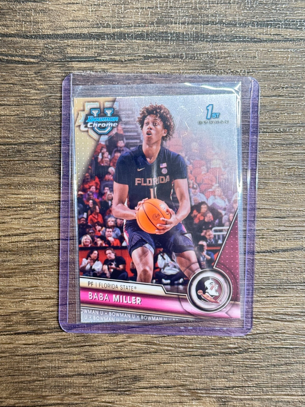 2023-24 Bowman University Chrome – Baba Miller #100 (RC)