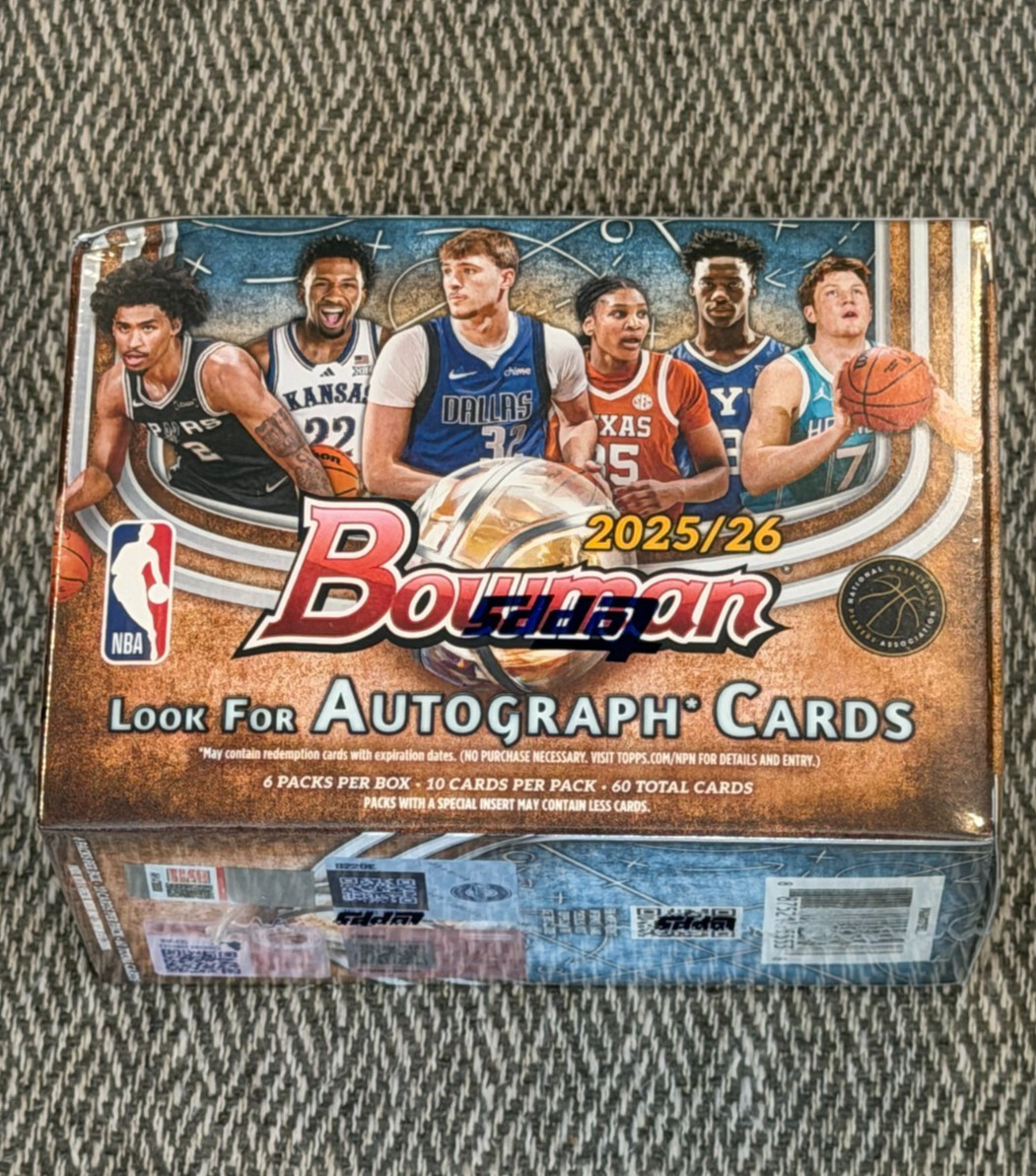 🔥🔥2025-26 Topps Bowman NBA 🏀Basketball🏀 Sealed✅️ Blaster Box (Flagg RC?)🔥🔥