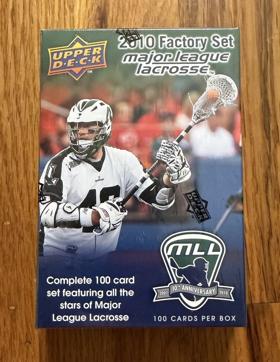 2010 Upper Deck Major League Lacrosse MLL Factory Set Sealed Paul Rabil Rookie