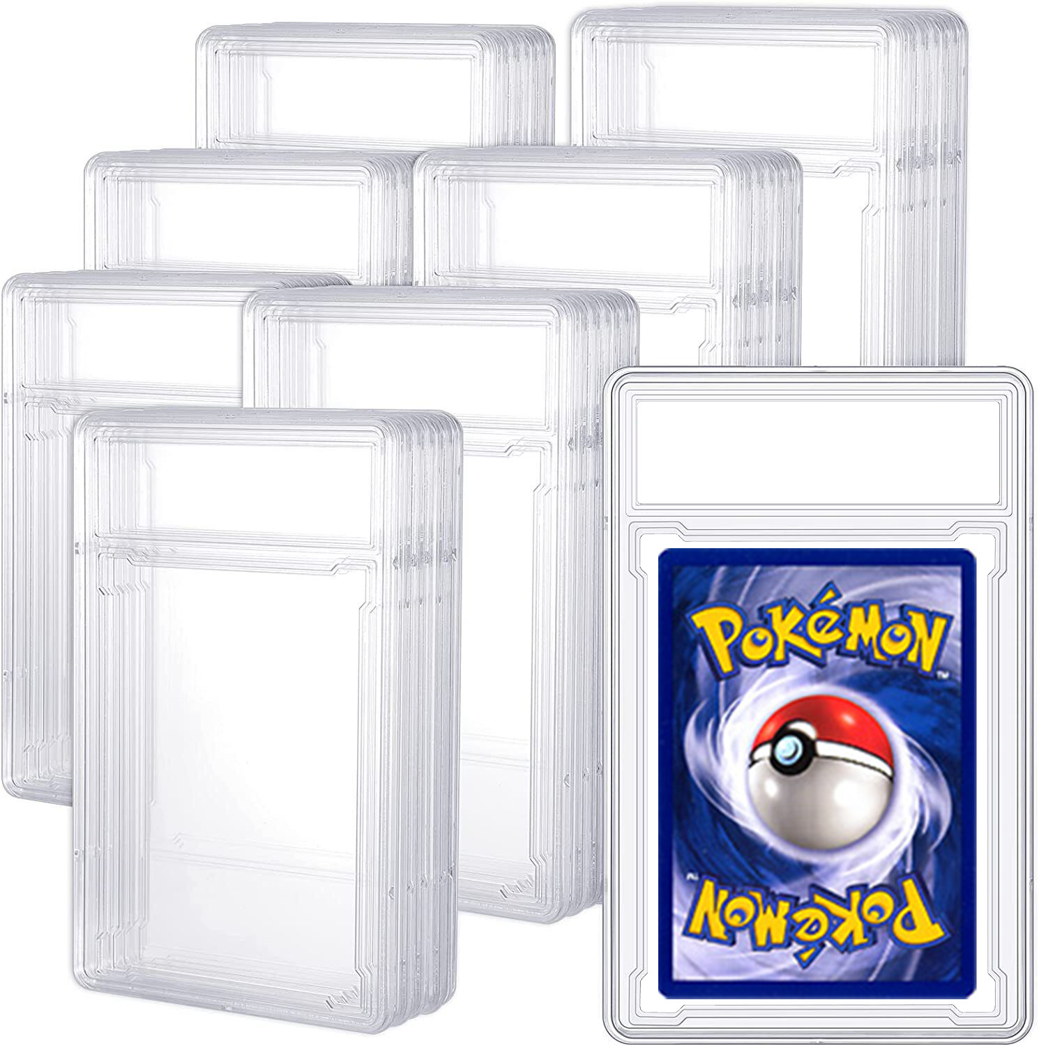 Empty Graded Card Slab for Pokemon & Sports Cards Compare To PSA CGC Slabs