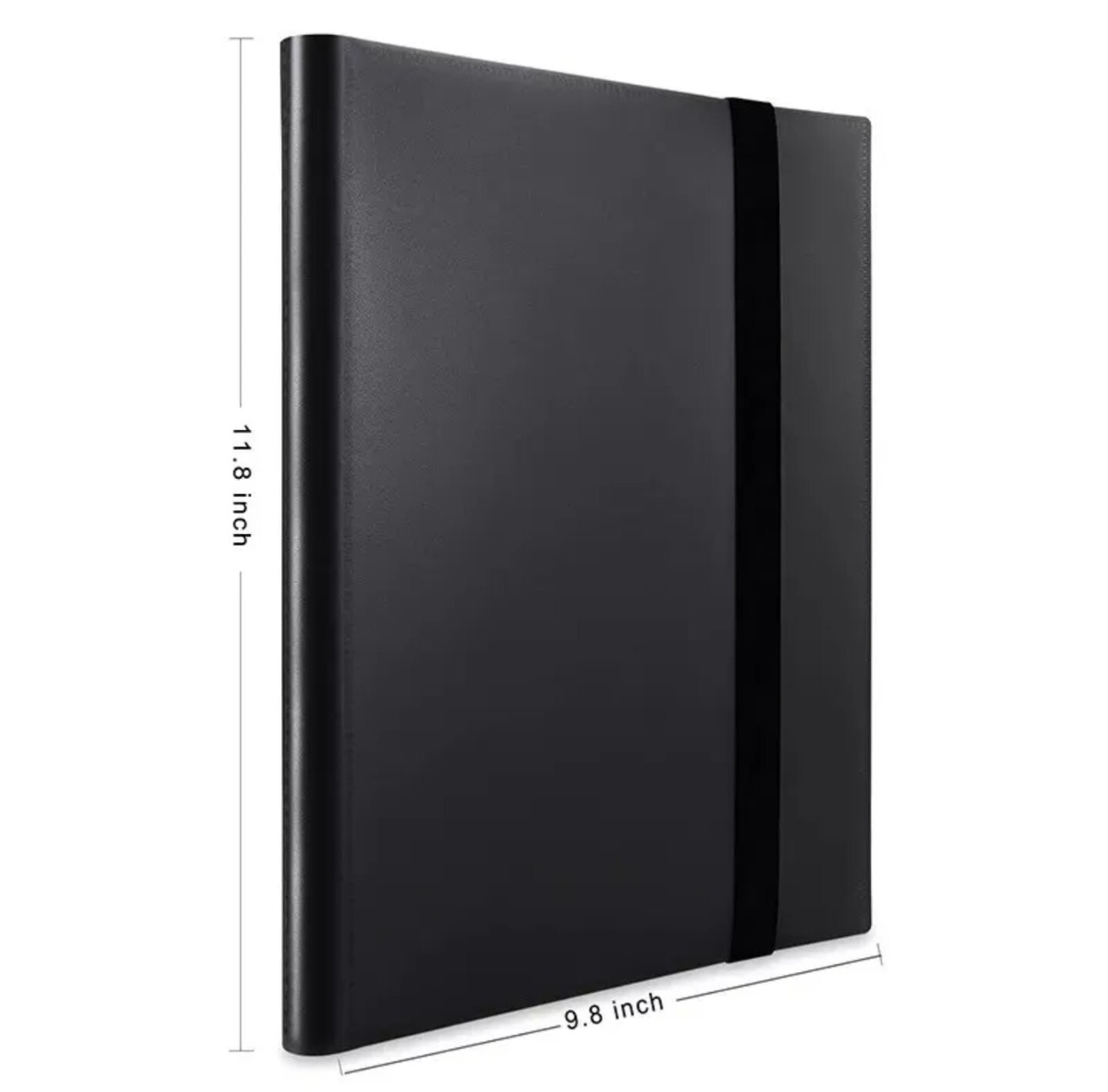 (3) PACK MULTI COLOR 360 Pocket Trading Card Binder Side Loading Elastic HOLDER