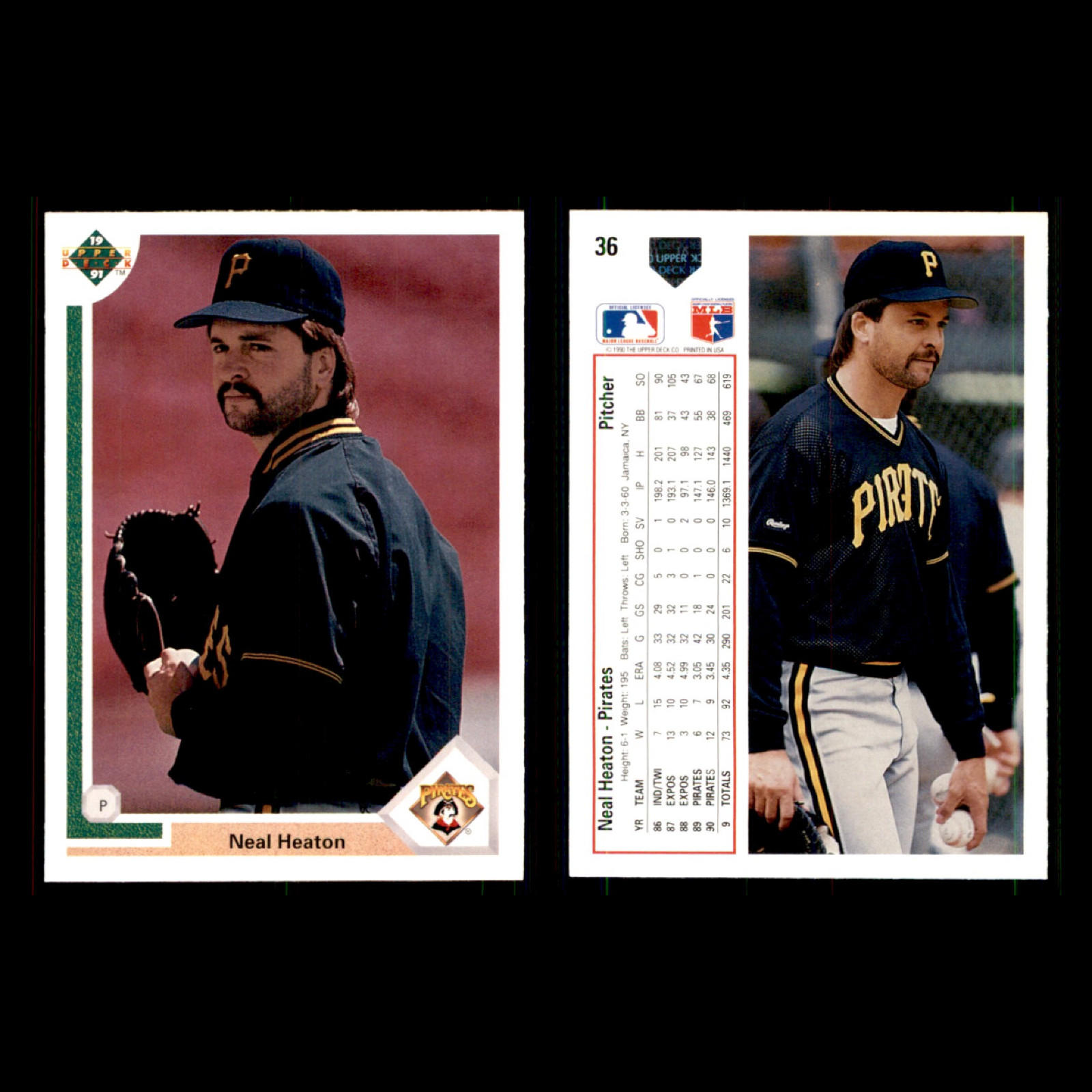 Neal Heaton Lot 12 Different Baseball Cards 1985-1992 PIT/CLE/MIN/KCR/MON