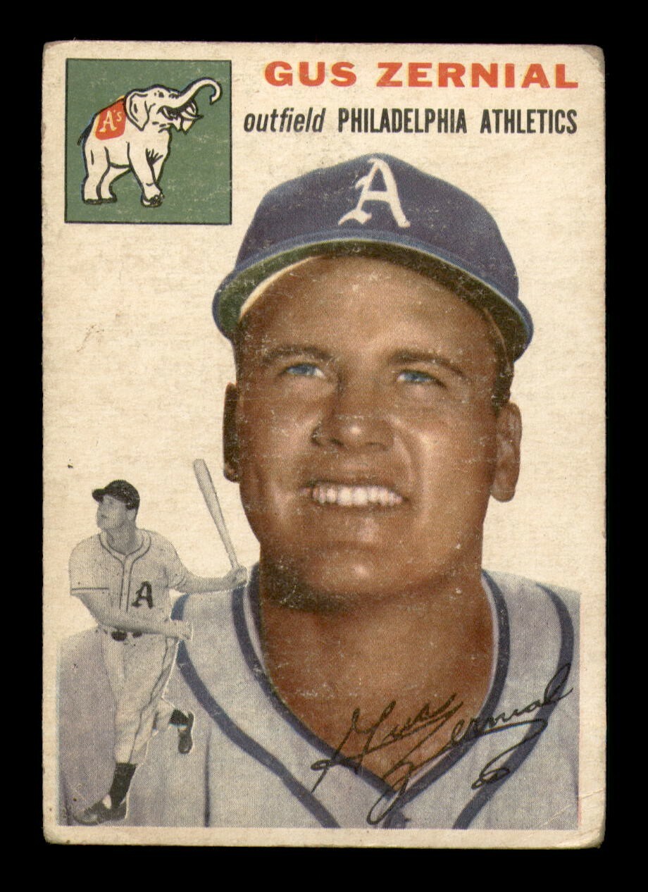 1954 Topps Set Break # 2 Gus Zernial GD *OBGcards*
