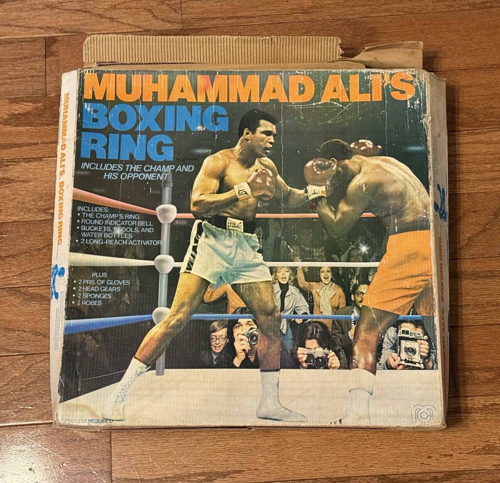 Muhammad Ali’s 1976 Boxing Ring With Box!