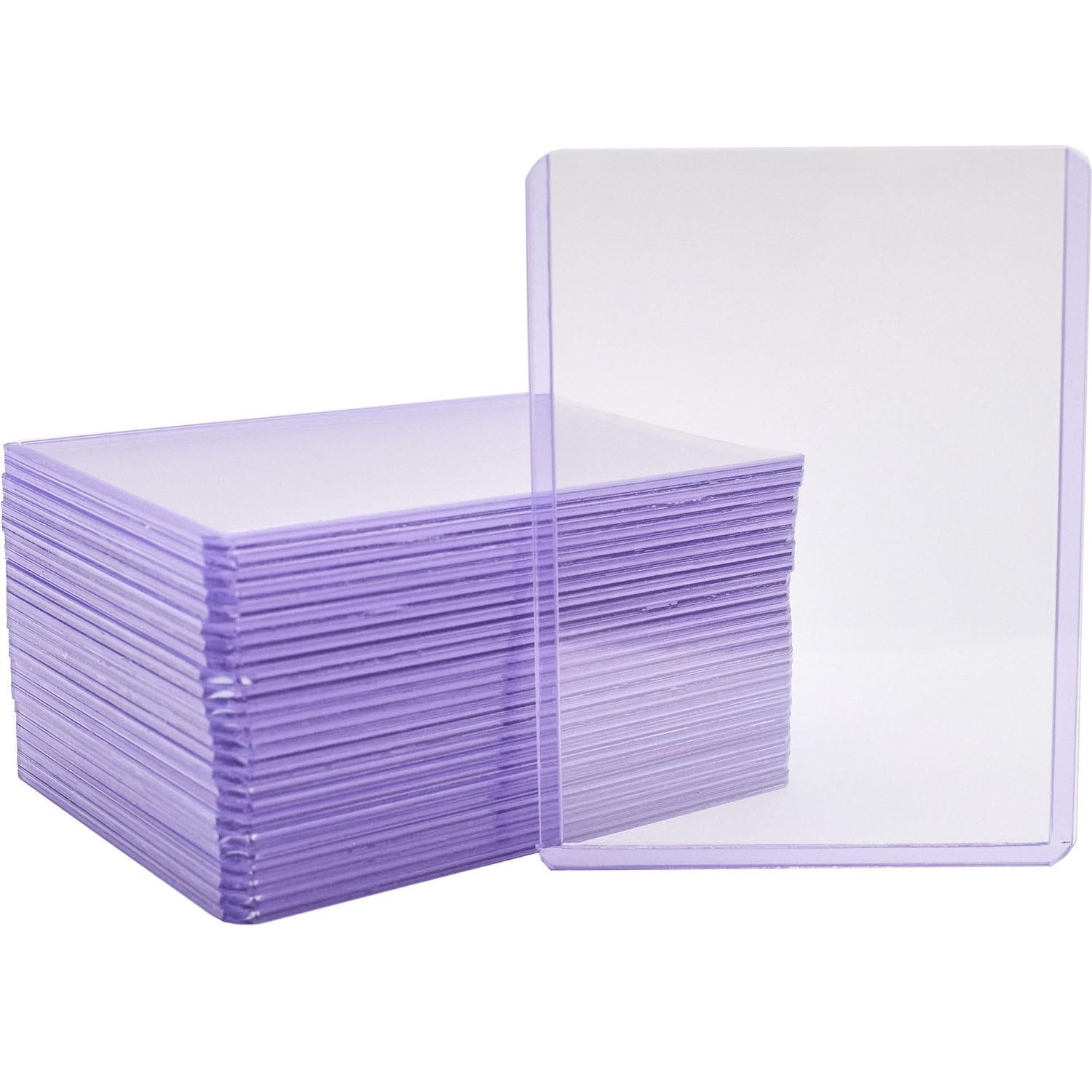 Platinum Protectors 75pt Top Loaders Trading Card Sleeves Rigid Card Holders