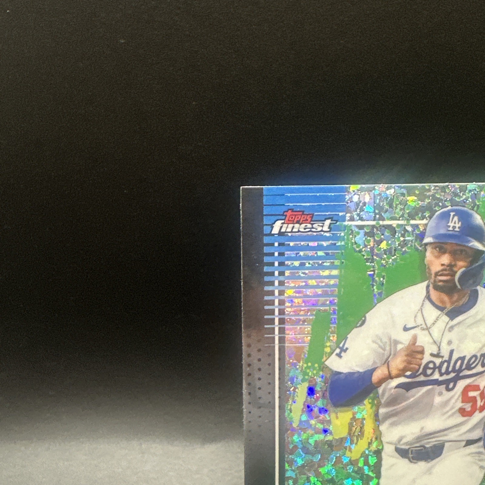 2026 Topps Finest – Common Mini Diamond • Mookie Betts #45 Dodgers