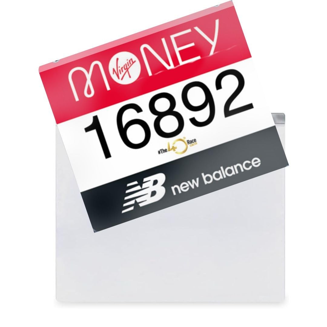 Race Bib Medal Display Sheets 20 Pack – Vinyl Sheet Protector – Vinyl Bib Pou…
