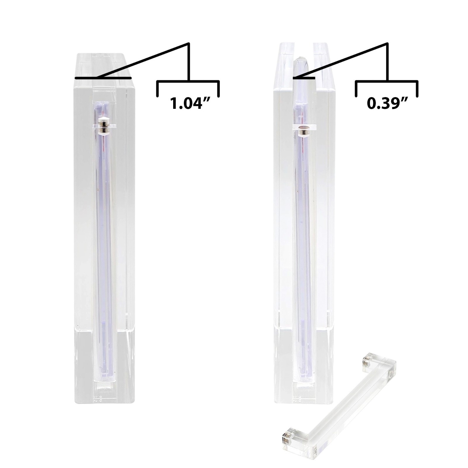 Magnetic Acrylic Protective Case for PSA – CGC – AGS – TAG Slabs -Fast Shipping