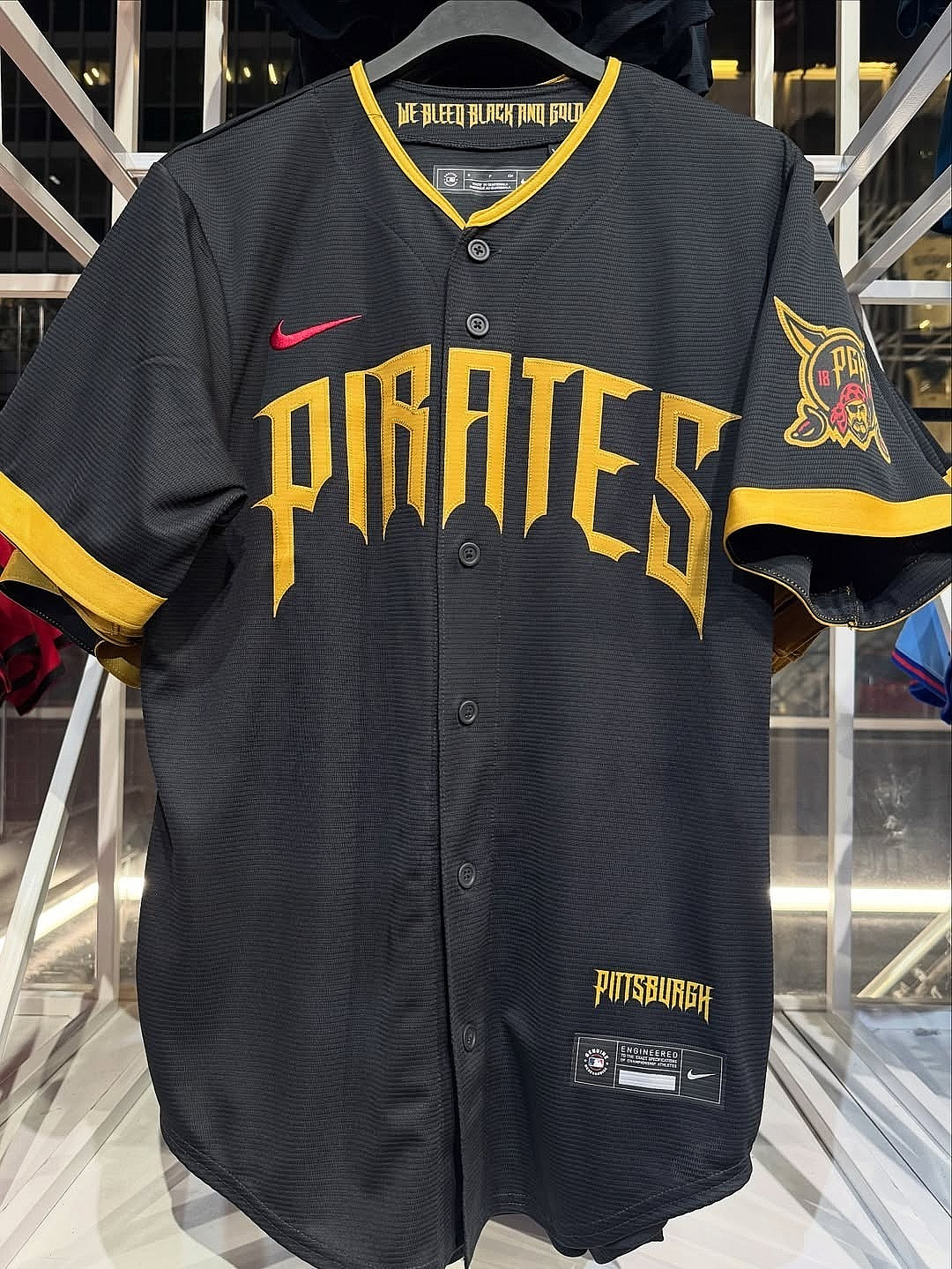 Konnor Griffin #6 Pittsburgh Pirates 2026 City Connect Baseball Jersey