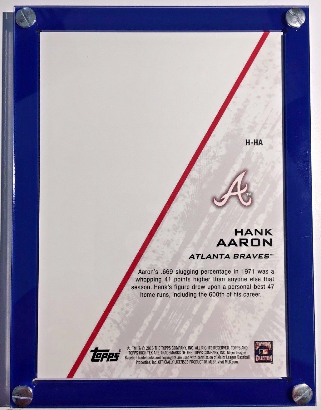5″ x 7″ Box Topper Acrylic Display Holder Case.