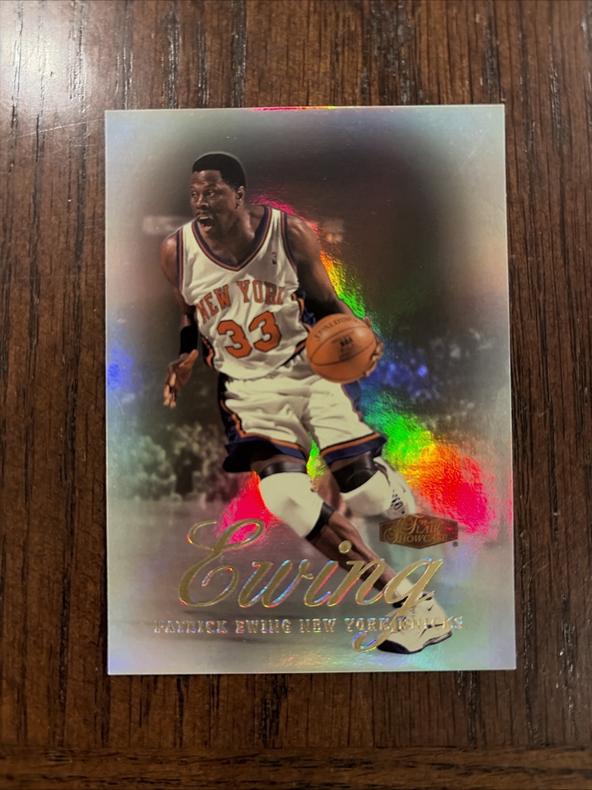 PATRICK EWING 1999-00 FLAIR SHOWCASE #37 KNICKS