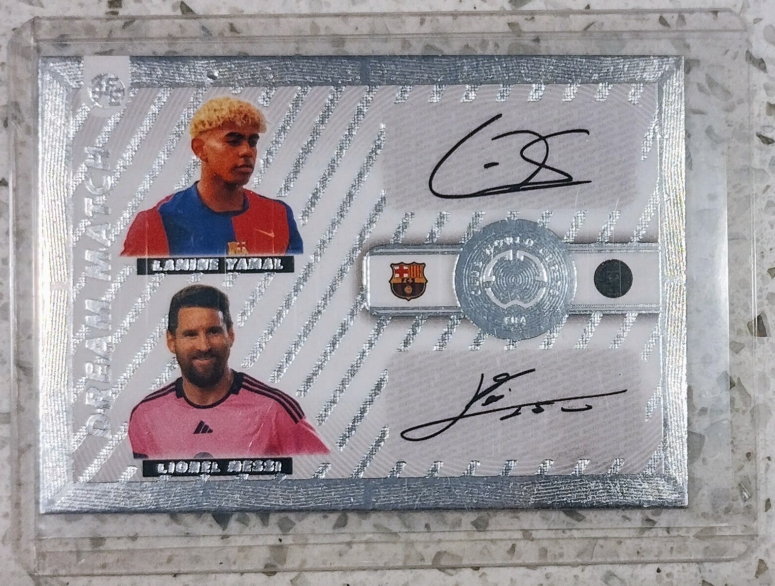 2025 FIFA CLUB WORLD CUP FE Card – LIONEL MESSI – LAMINE YAMAL Printed Auto 🔘
