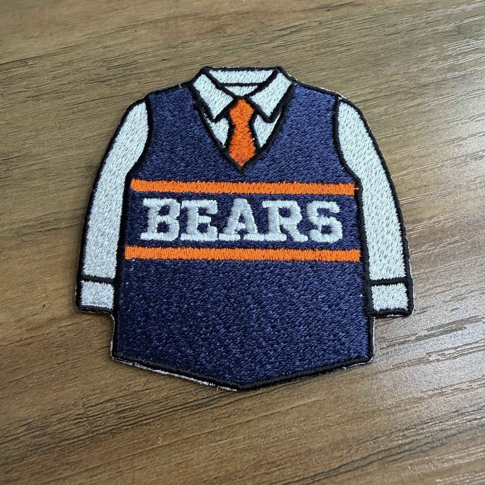 Chicago Football Team Legendary Coach Vest Souvenir Streetwear Gift Patch (3 in)