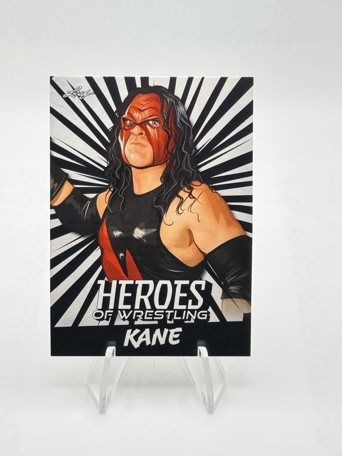 2023 Leaf Heroes of Wrestling Kane WWE #B-6 White