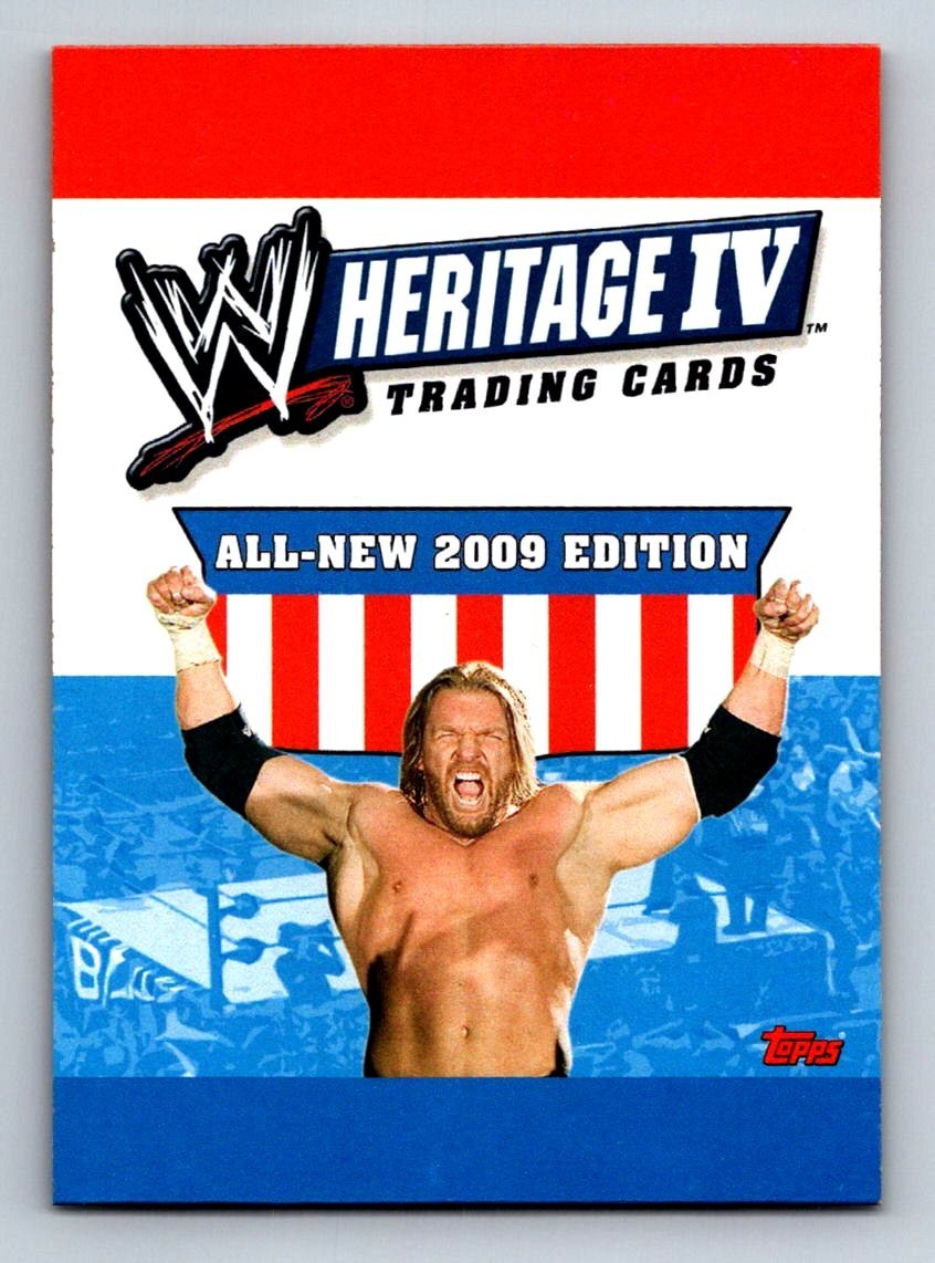 2008 TOPPS HERITAGE IV WWE Set Builder Singles – Superstars Divas Legends