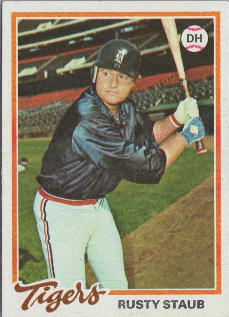 1978 Topps #370 Rusty Staub
