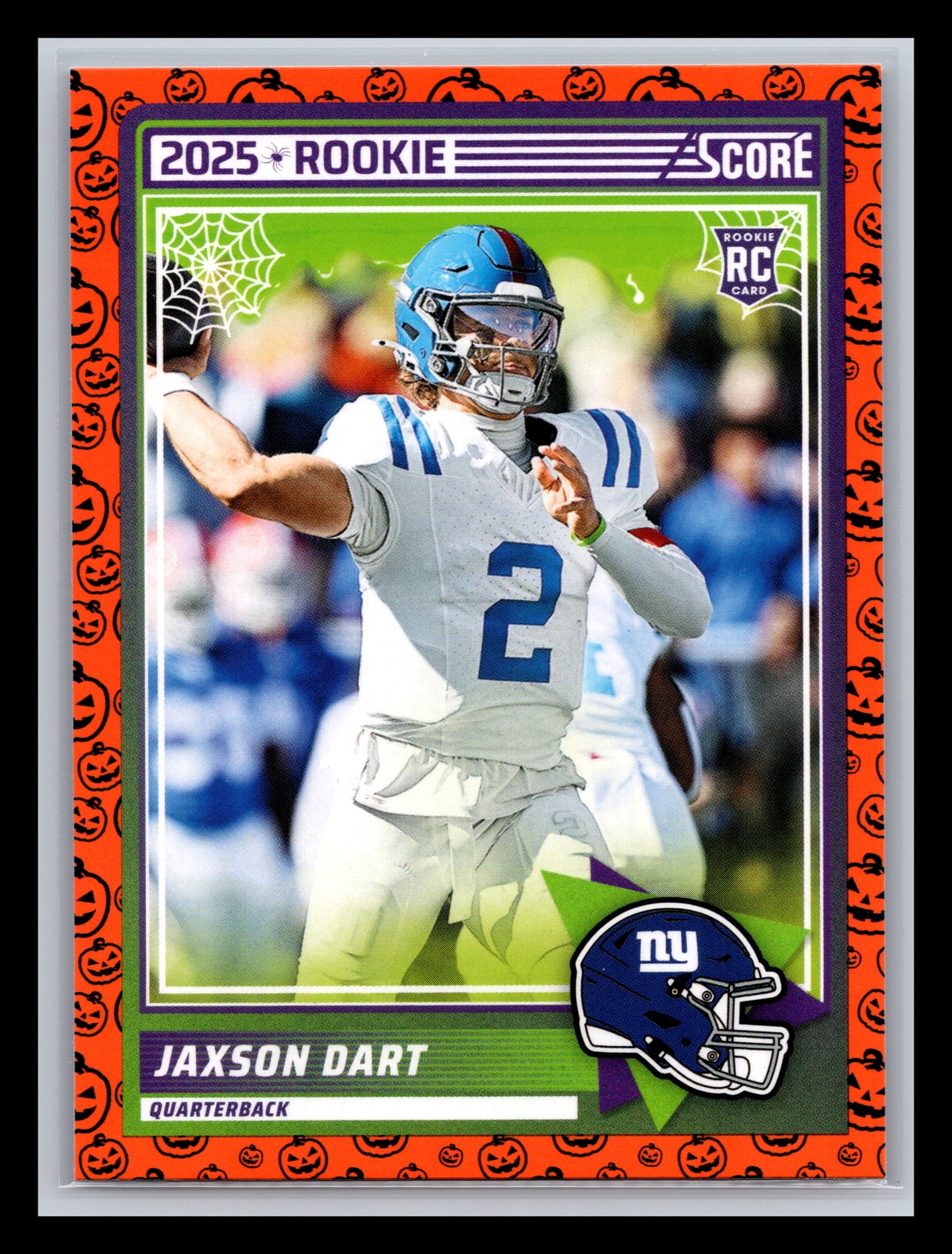 Jaxson Dart Rookie New York Giants 2025 Score-A-Treat #35