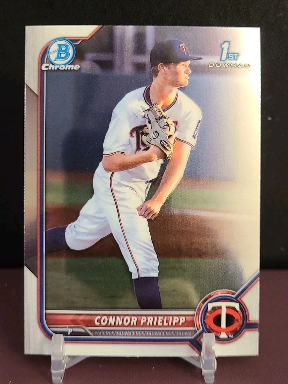 2022 Bowman Draft Chrome Connor Prielipp #BDC-8 1st Bowman RC