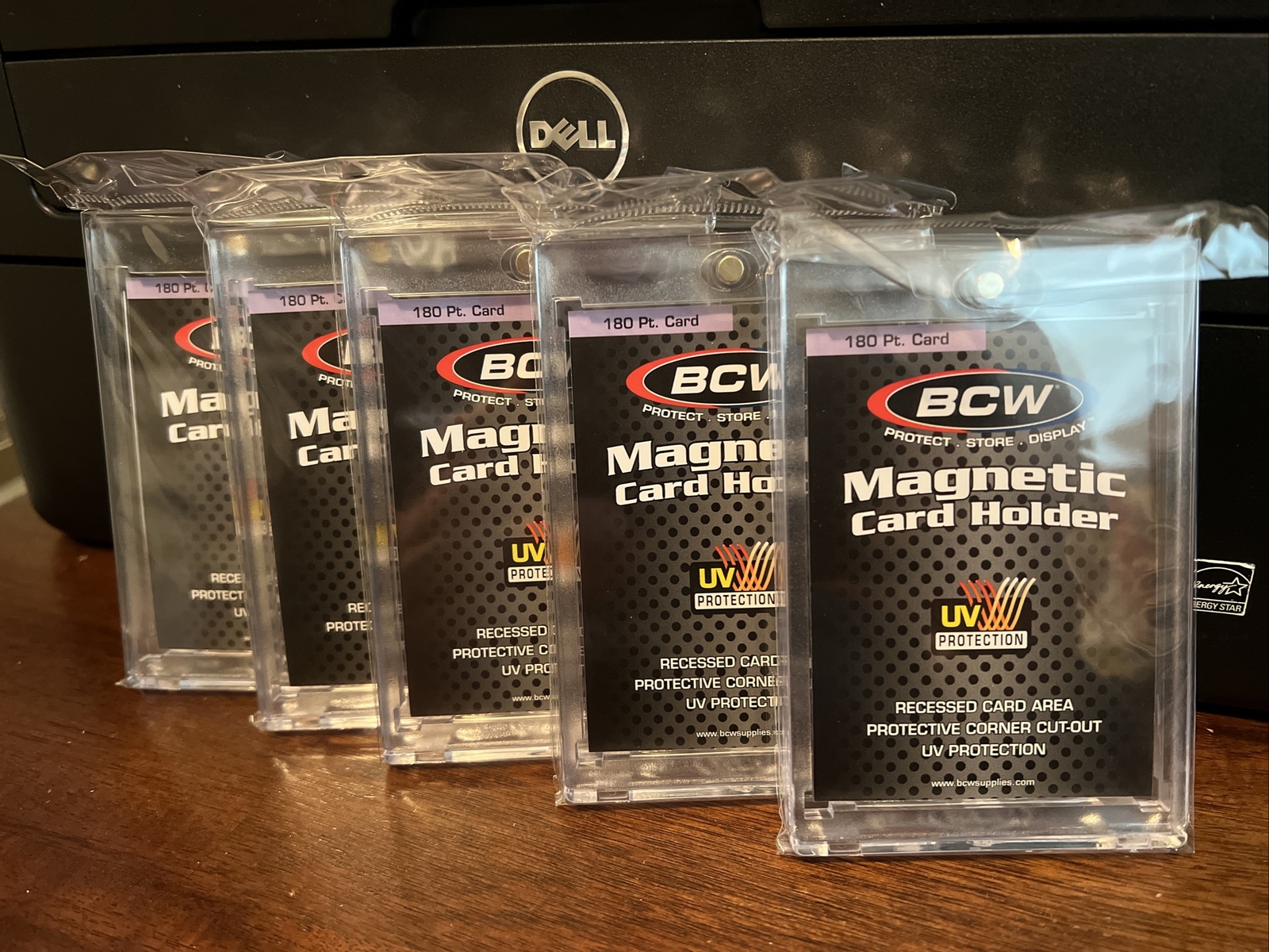 BCW Magnetic Card Holder 180pt Point with UV Protection – Lot of 5 holders