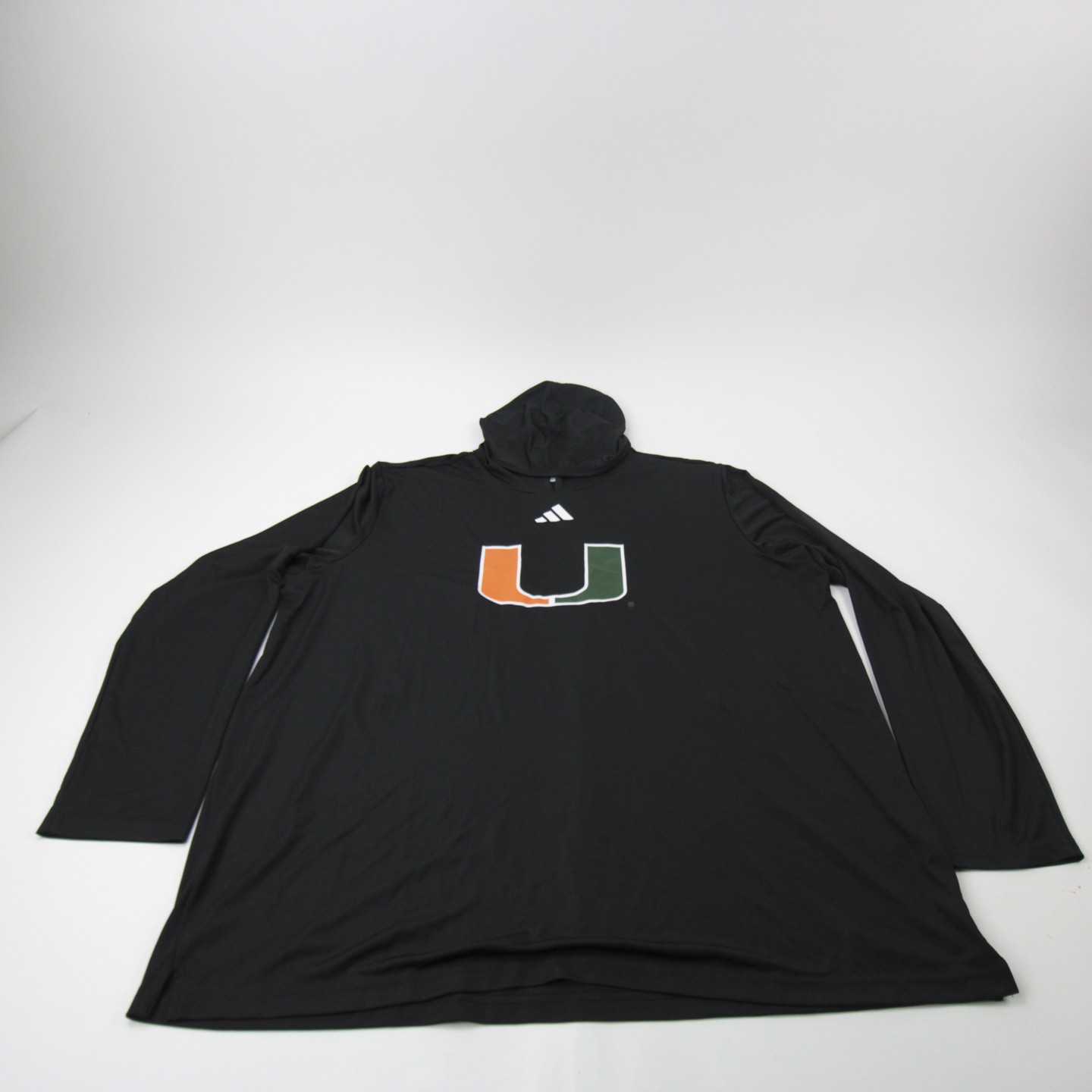 Miami Hurricanes adidas Long Sleeve Shirt Men’s XL