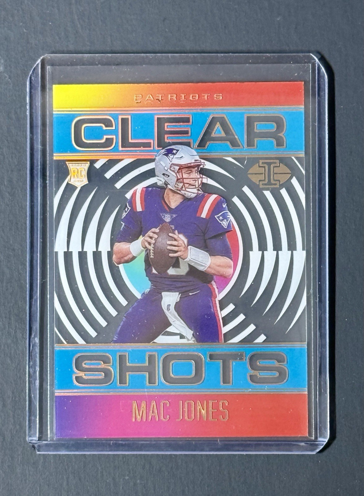 2021 Panini Illusions Clear Shots Light Blue /299 Mac Jones #CS-20