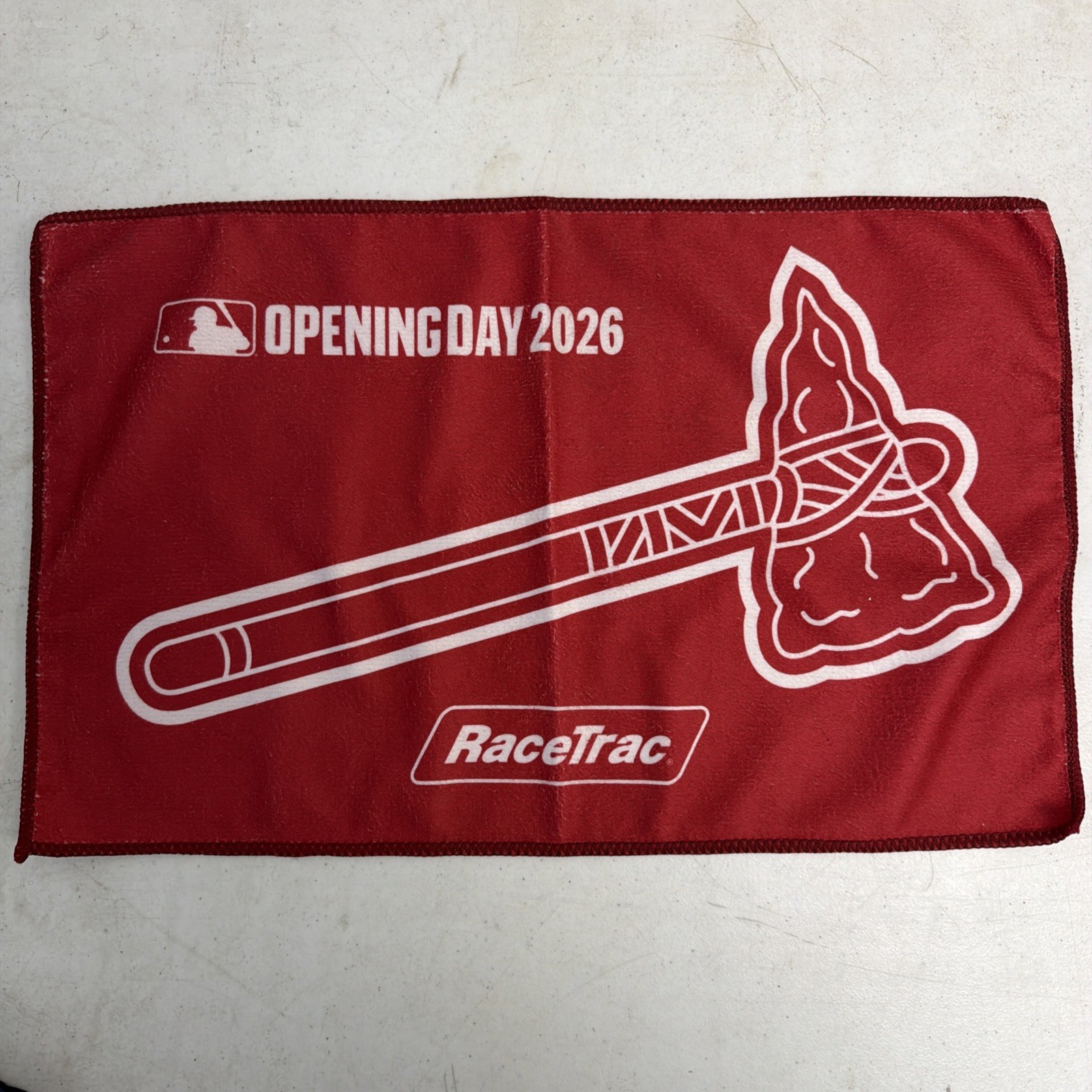Atlanta Braves Rally Towel 2026 Opening Day SGA Stadium Giveaway