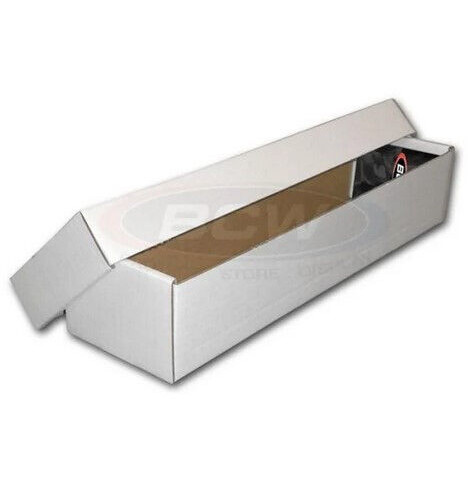 New (1) BCW 800 Count 2-Piece Cardboard Trading Card Storage Box
