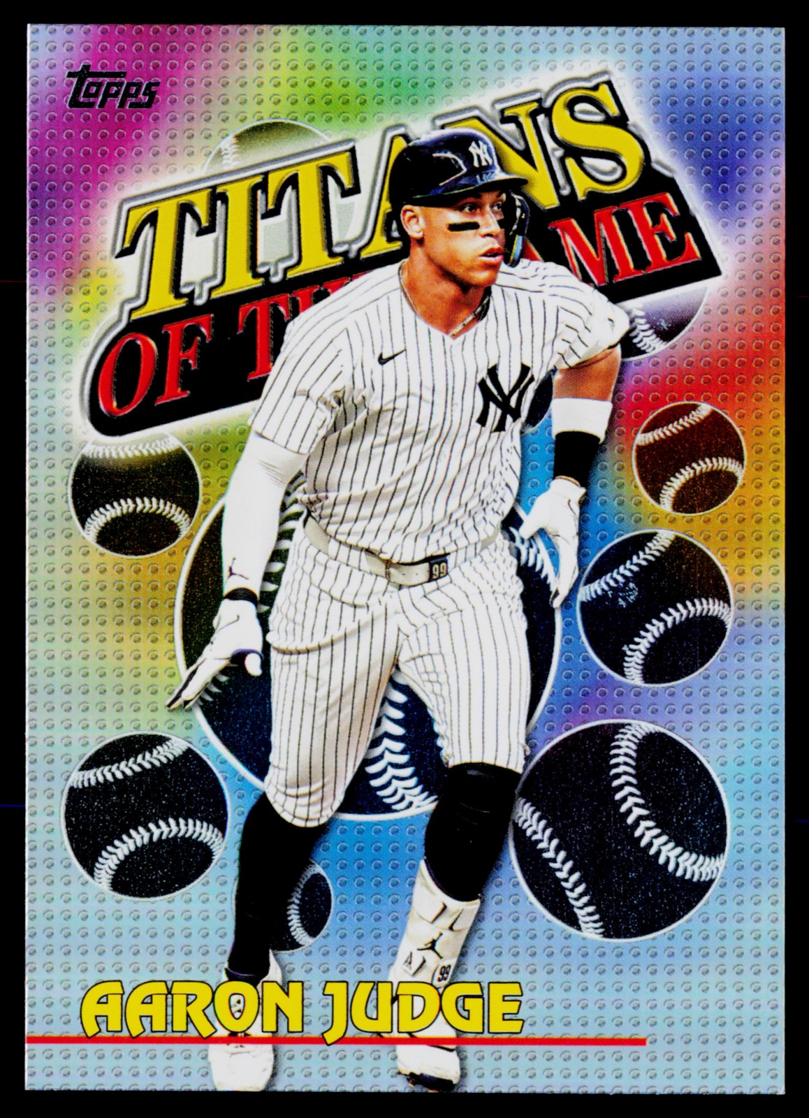 2026 Topps #TOG-3 Aaron Judge Titans of the Game L3