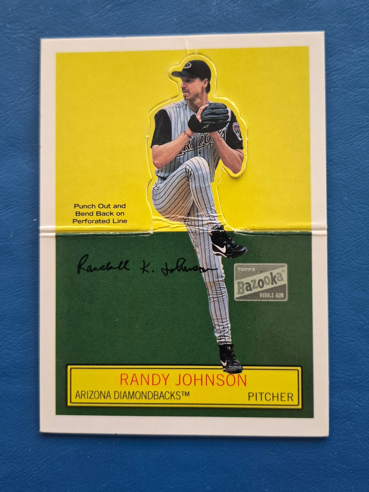 Randy Johnson -2003 Bazooka Stand-ups No.5 – Arizona Diamondbacks