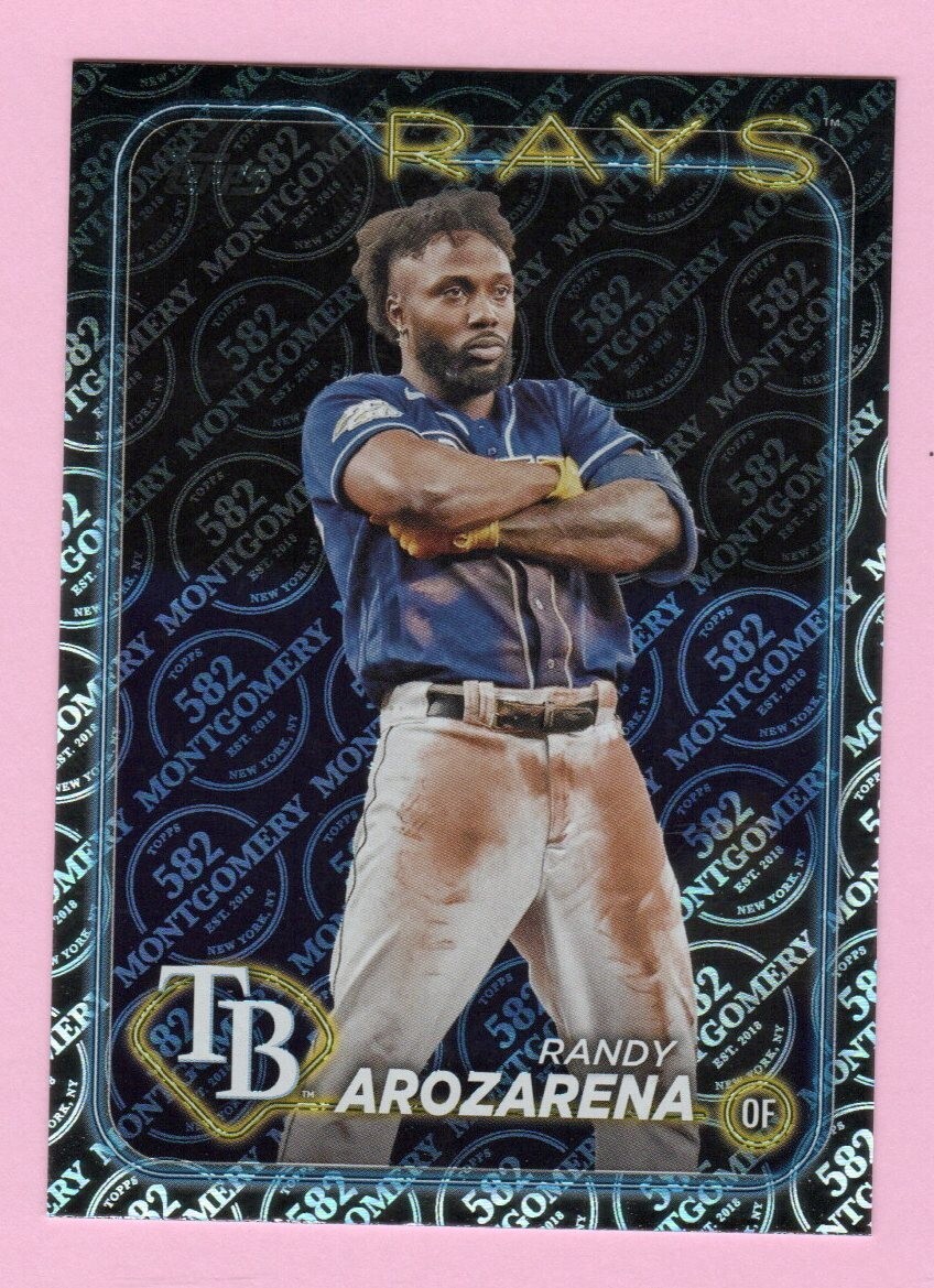 2024 Topps 582 Montgomery Club #284 Randy Arozarena Tampa Bay Rays
