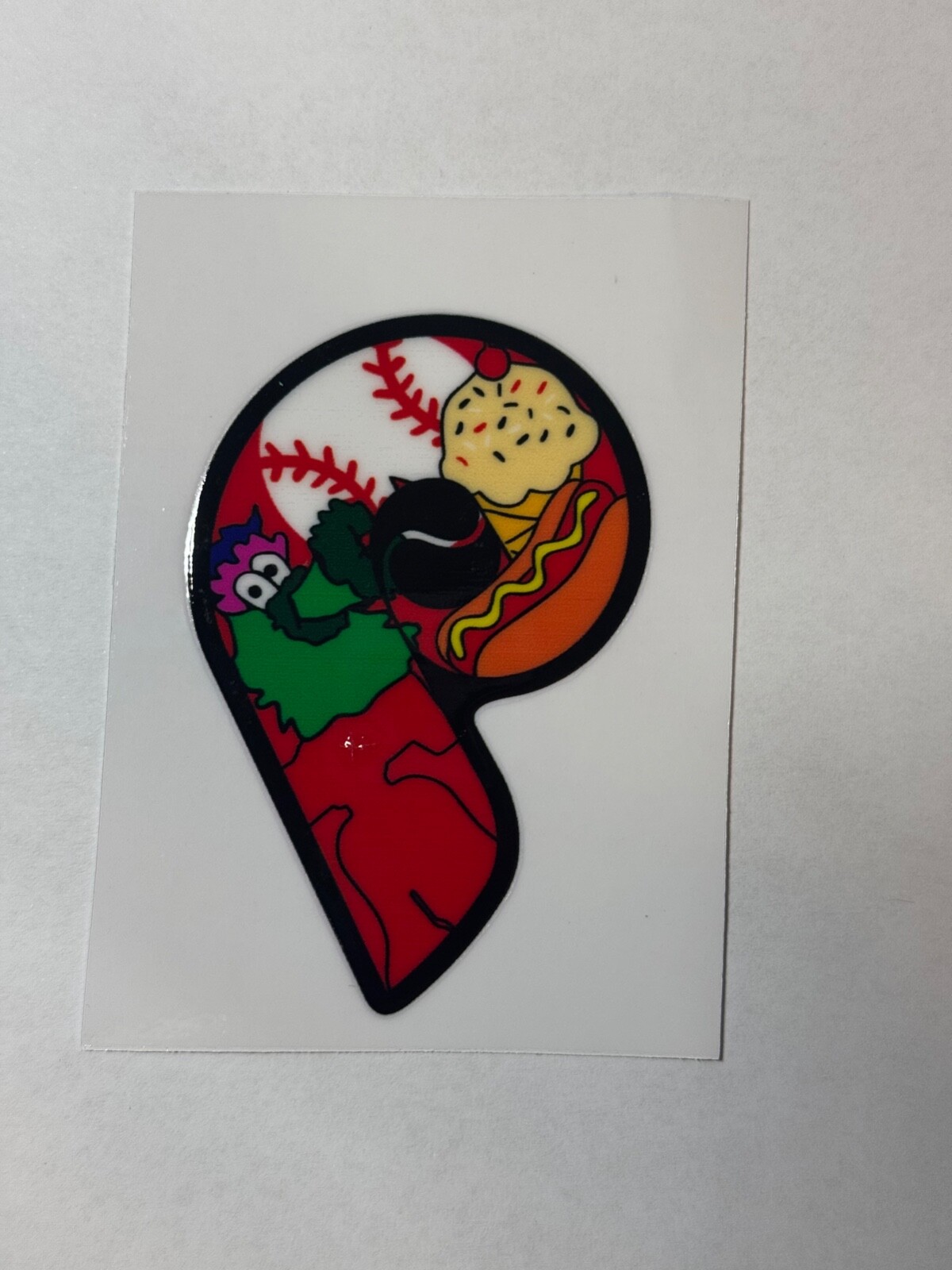 Phillies multi design stickers