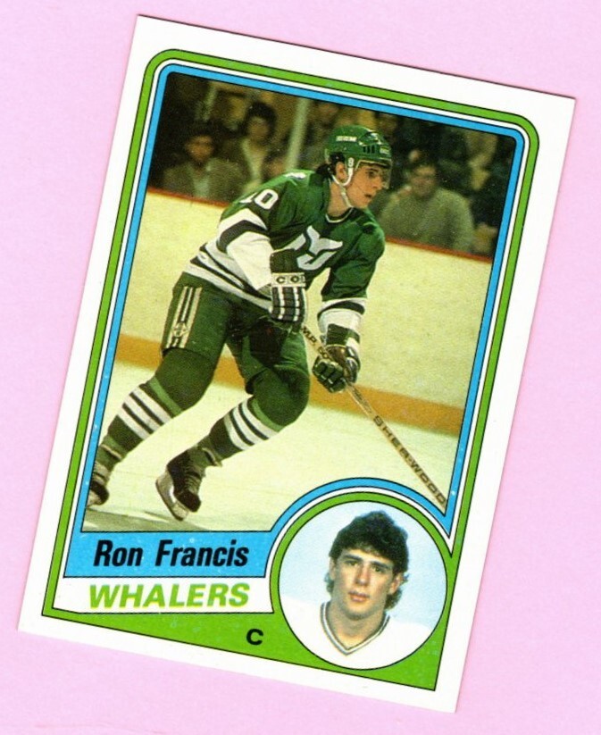 1984-85 Ron Francis #54 Hartford Whalers