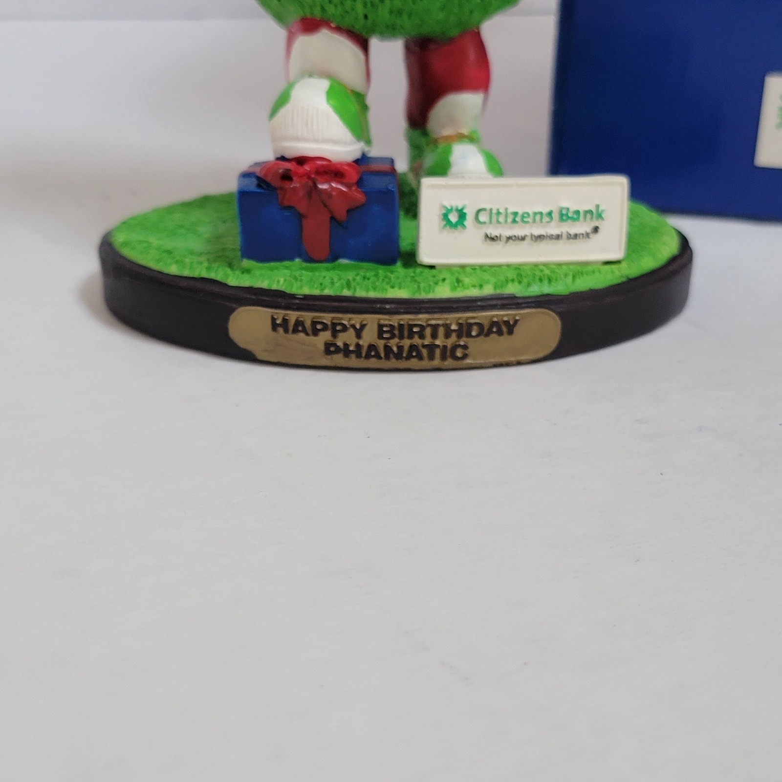 2007~ Phillie Phanatic~ “Happy Birthday Phanatic”`~BD&A Bobblehead Mascot~ READ