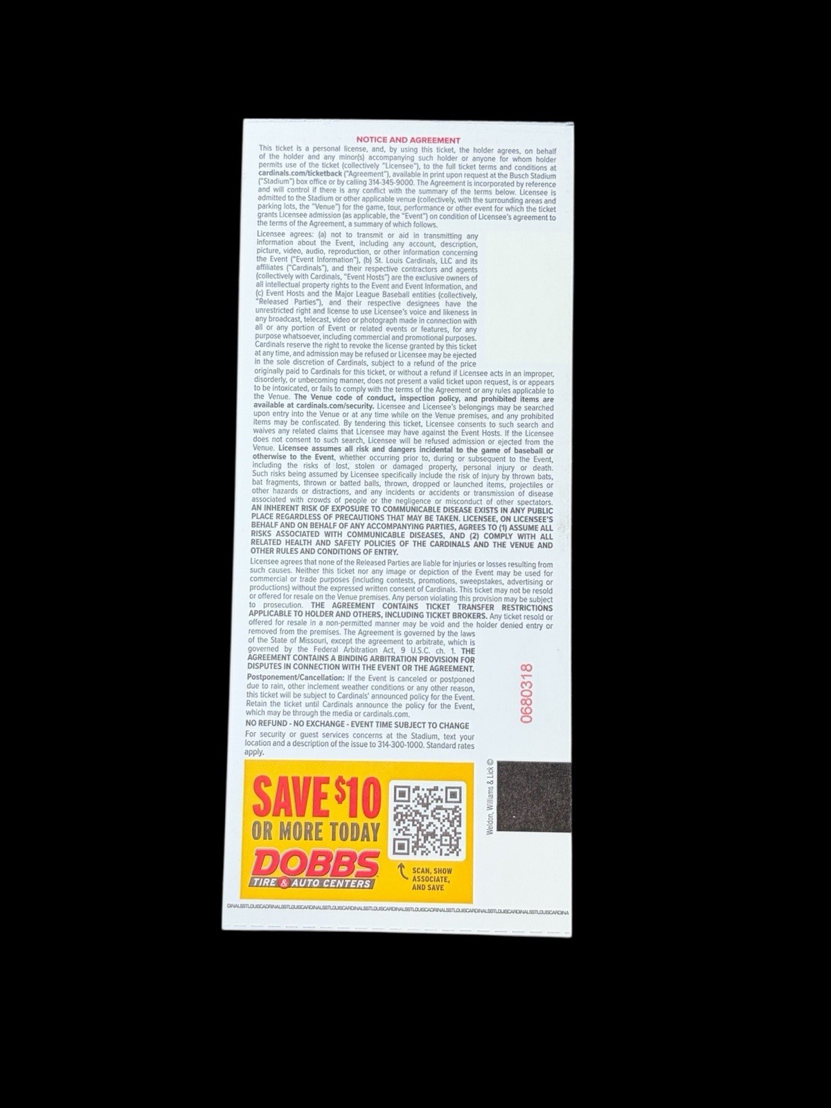 JJ Wetherholt Signed Ticket MLB Debut St. Louis Cardinals Auto Autographed