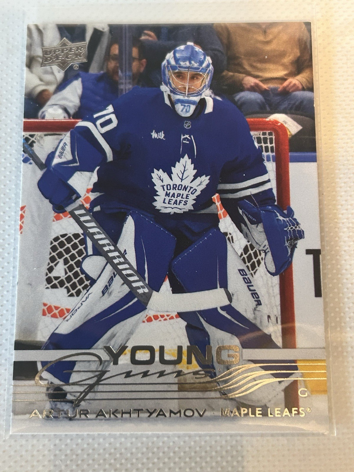 2025-26 Upper Deck Extended Series Artur Akhtyamov #722 Young Guns