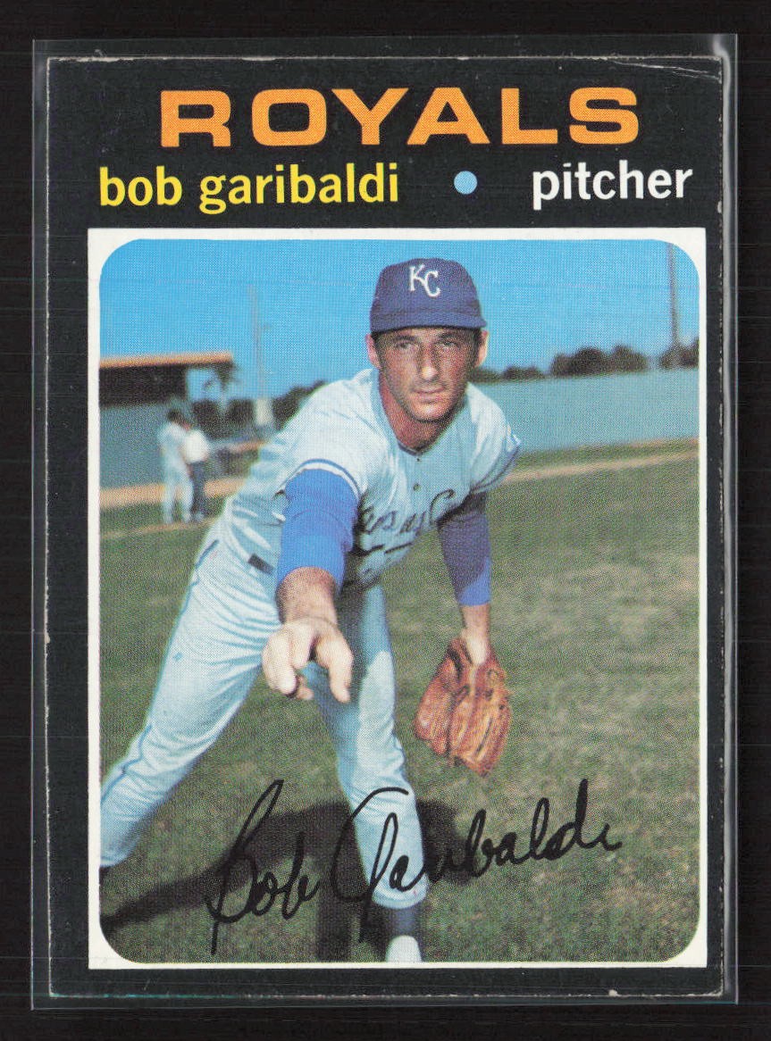 1971 Topps #701 Bob Garibaldi – VG/EX High #