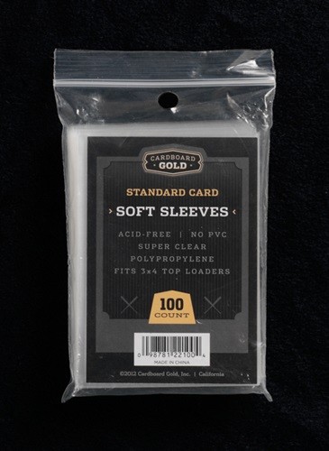 2 Cases – 20,000 Soft Poly Baseball Trading Card CBG Penny Sleeves