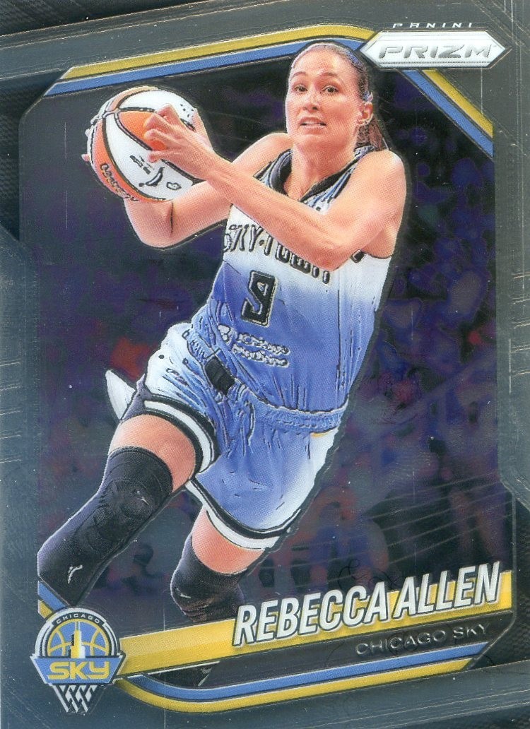 2025 Panini Prizm WNBA REBECCA ALLEN #67 BASE CARD SKY