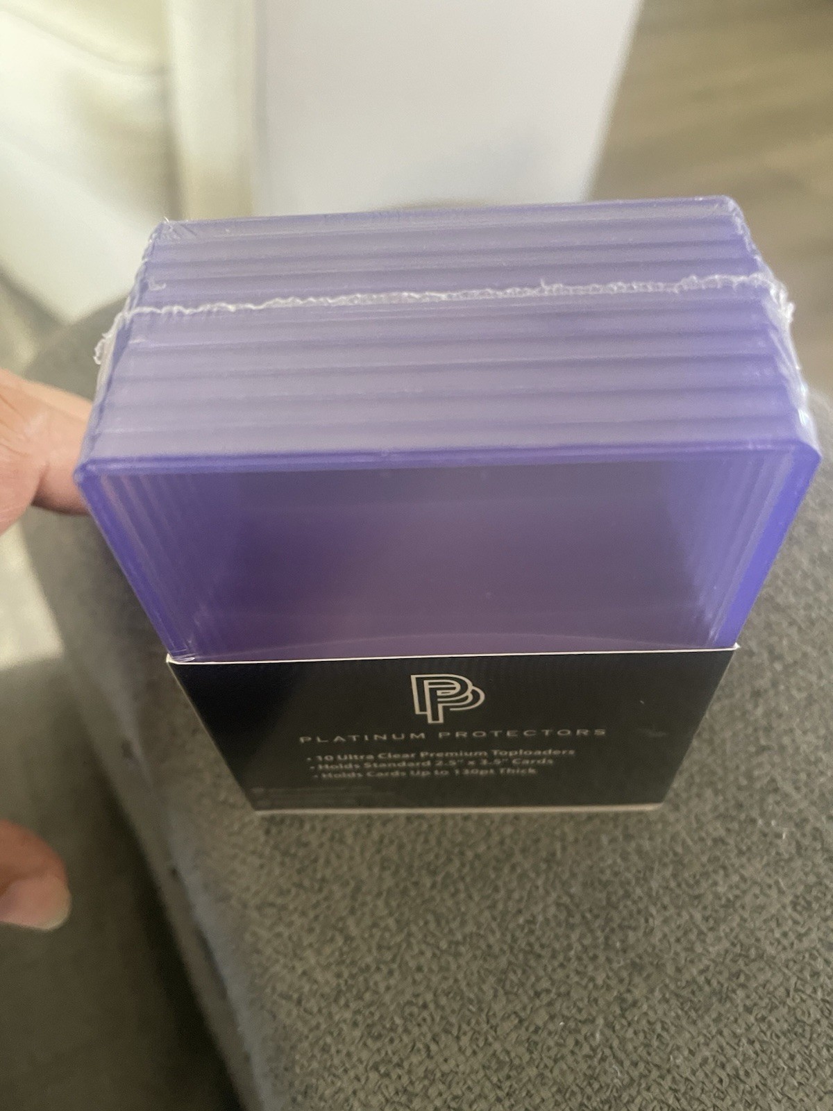 🔥Platinum Protectors 130pt Toploaders Trading Card Sleeves Plastic Holders🔥