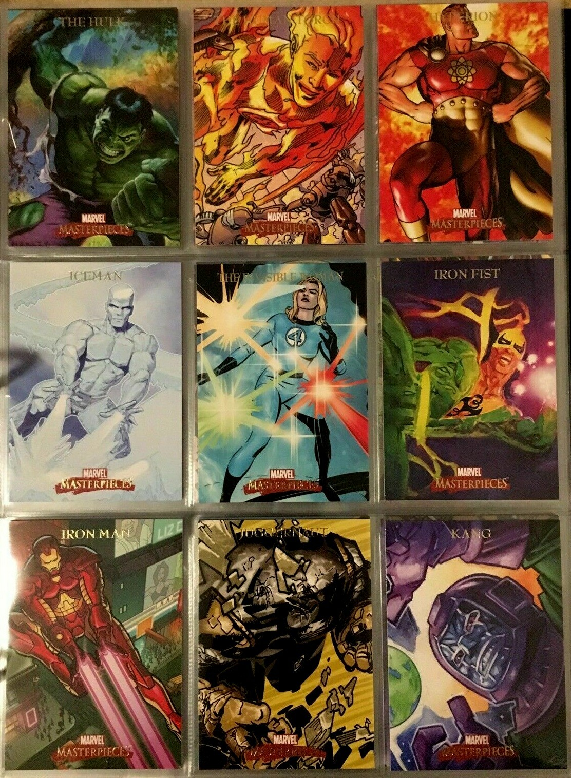 MARVEL MASTERPIECES (2007, Skybox) Base Cards Pick 1 From List