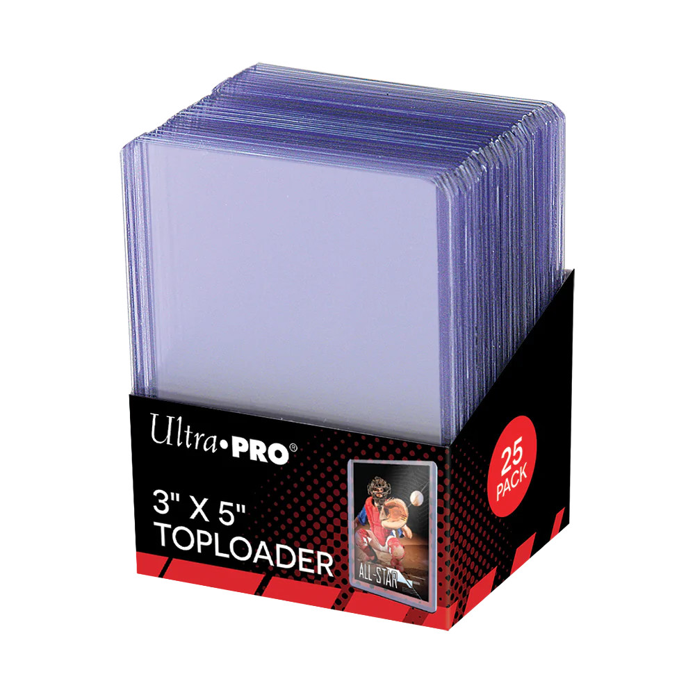 Ultra PRO 3″ x 5″ Ultra Clear Toploaders (25ct) For Cards, Photos And Other Coll