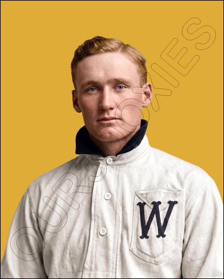 Walter Johnson Photo 8X10 – 1909-1911 T206 Card Photo Senators FREE SHIPPING