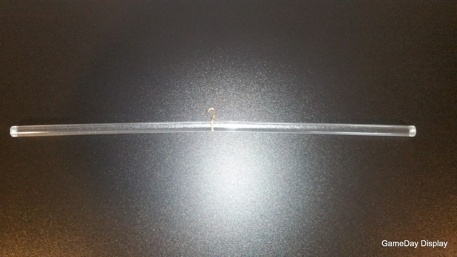 JERSEY Hanger for Display Case Frame – Clear Acrylic Rod with Hook B