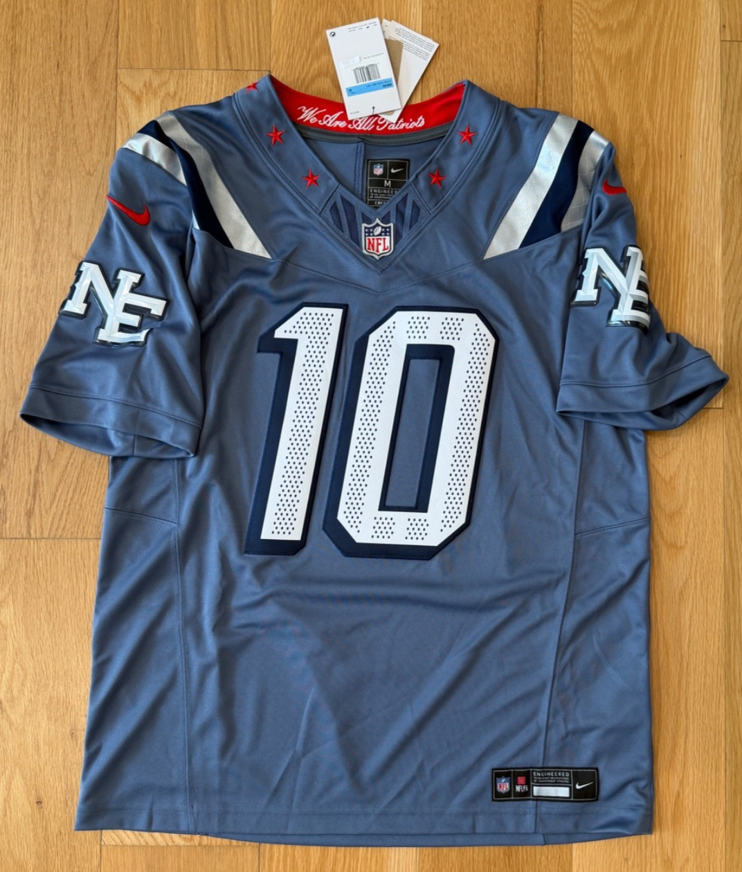 NEW NIKE DRAKE MAYE RIVALRIES JERSEY NEW ENGLAND PATRIOTS LIMITED FUSE W/ TAGS!