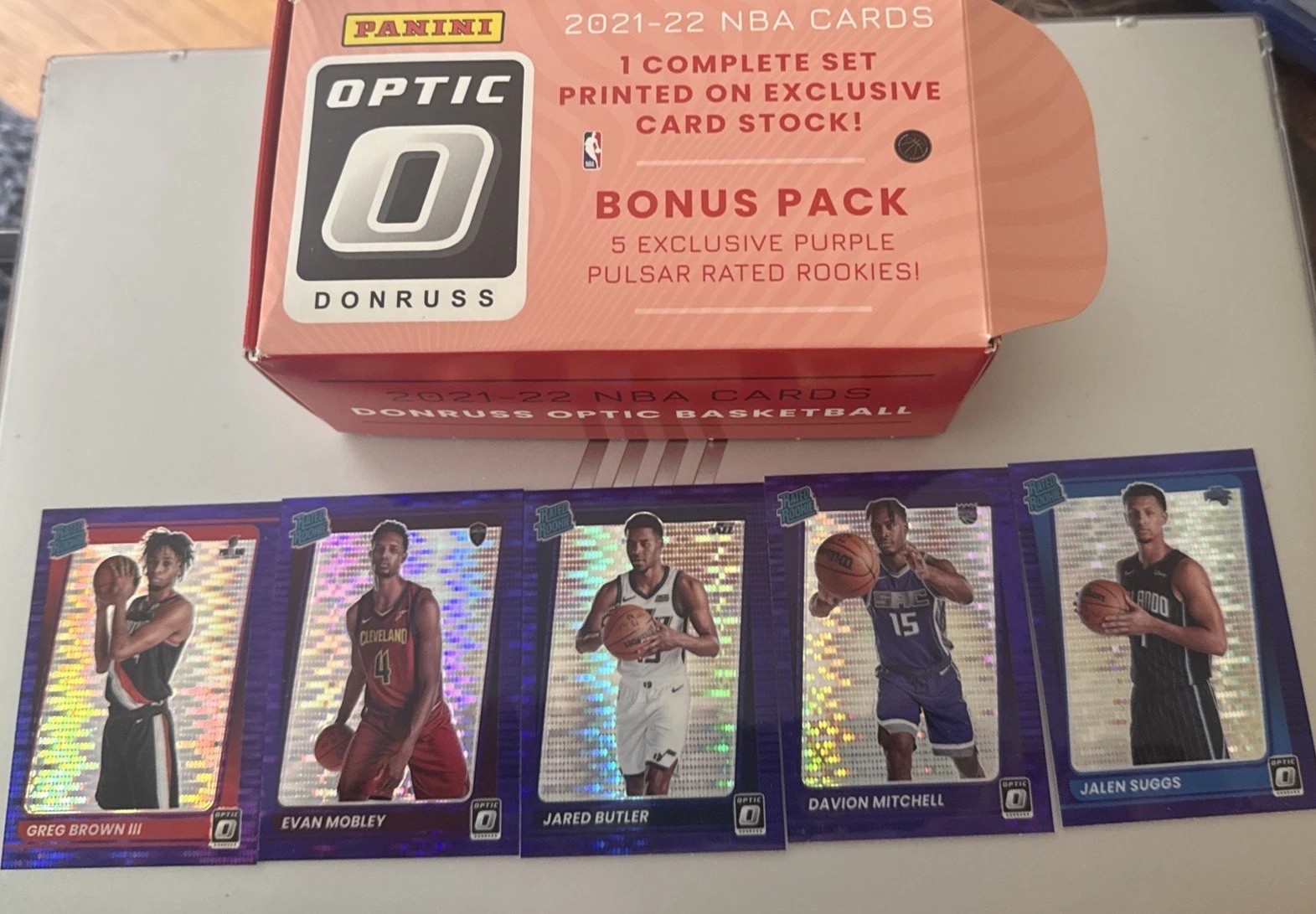 2021-22 Panini NBA Donruss Optic Basketball Complete Set