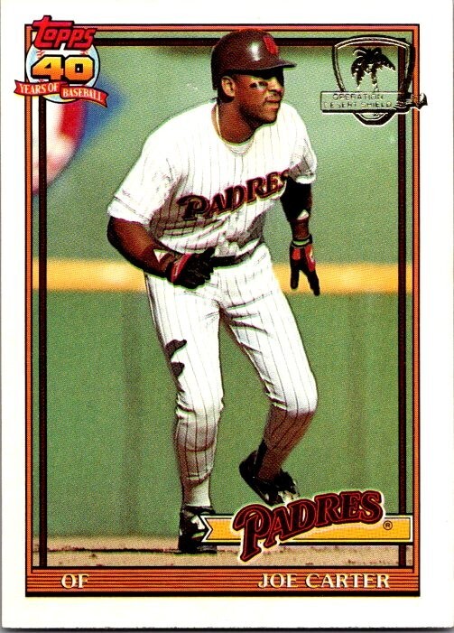 1991 Topps Desert Shield Baseball Cards Complete your Set U Pick From List 1-200