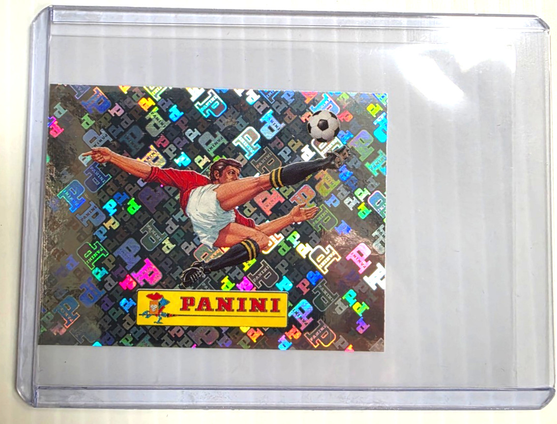 2026 Panini FIFA World Cup Panini Logo Foil Sticker #00 Rare Holographic